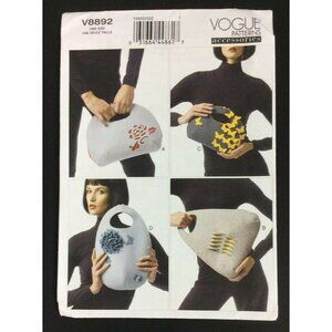 Vogue Patterns V8892 Handbag Sewing Pattern For Customizable Styles & Sizes
